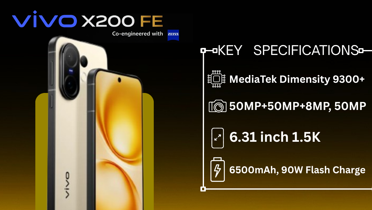 Vivo X200 FE | दमदार फीचर्स वाला कॉम्पैक्ट फ्लैगशिप फोन, भारत में जल्द होगा लॉन्च