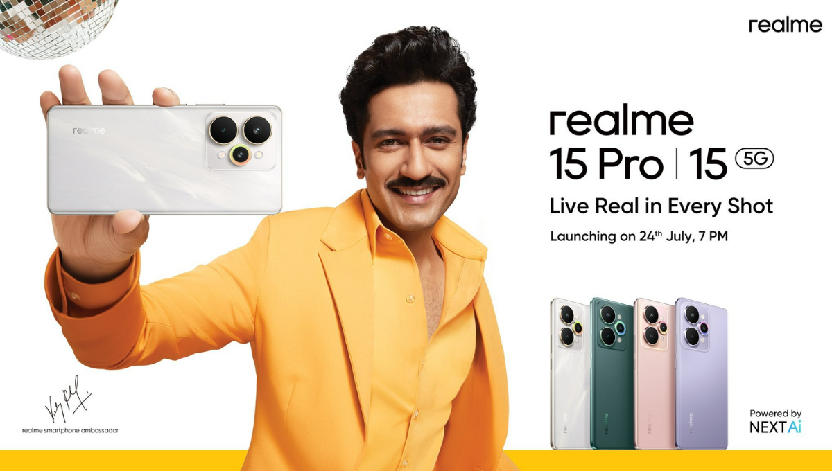Realme 15 Pro भारत में इस दिन को होगा लॉन्च, ब्रांड एंबेसडर बने विक्की कौशल!