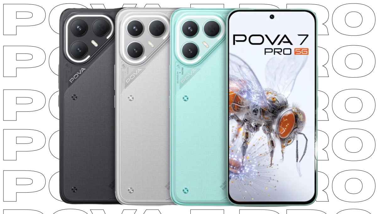 TECNO POVA 7 Pro 5G: जबरदस्त डिस्प्ले, पावरफुल परफॉर्मेंस और वायरलेस चार्जिंग के साथ आया धमाकेदार फोन, कीमत सिर्फ इतनी!