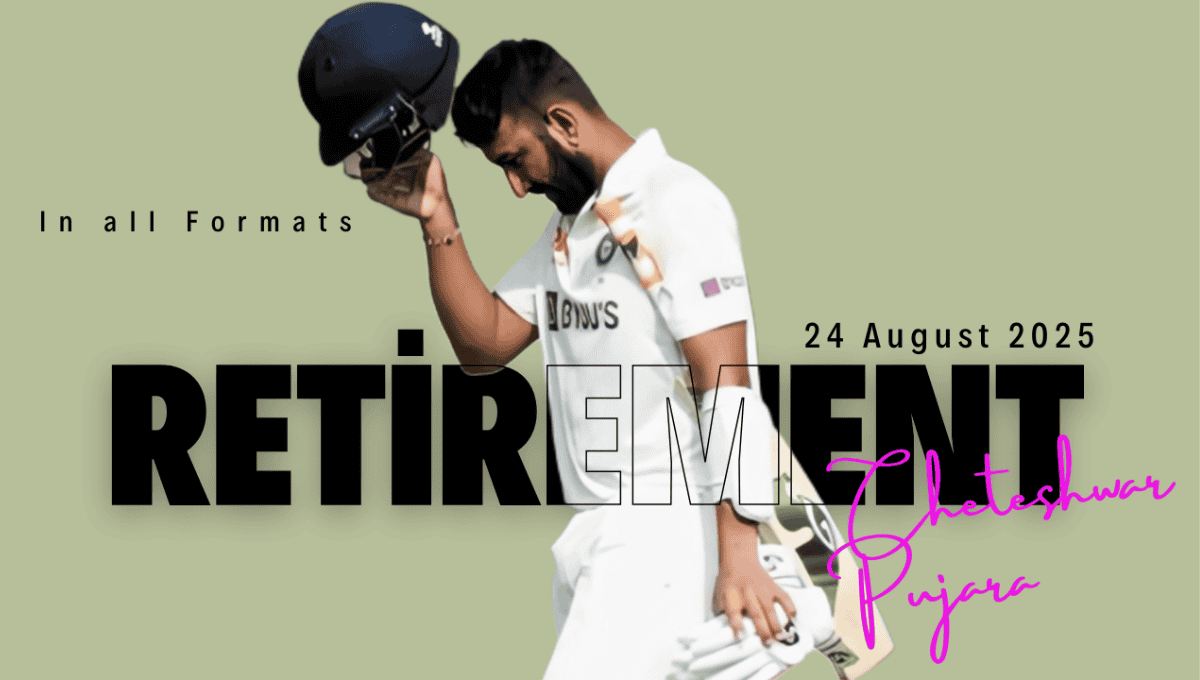 Cheteshwar Pujara retirement | इस दिग्गज खिलाड़ी ने क्रिकेट को कहा हमेशा के लिए अलविदा