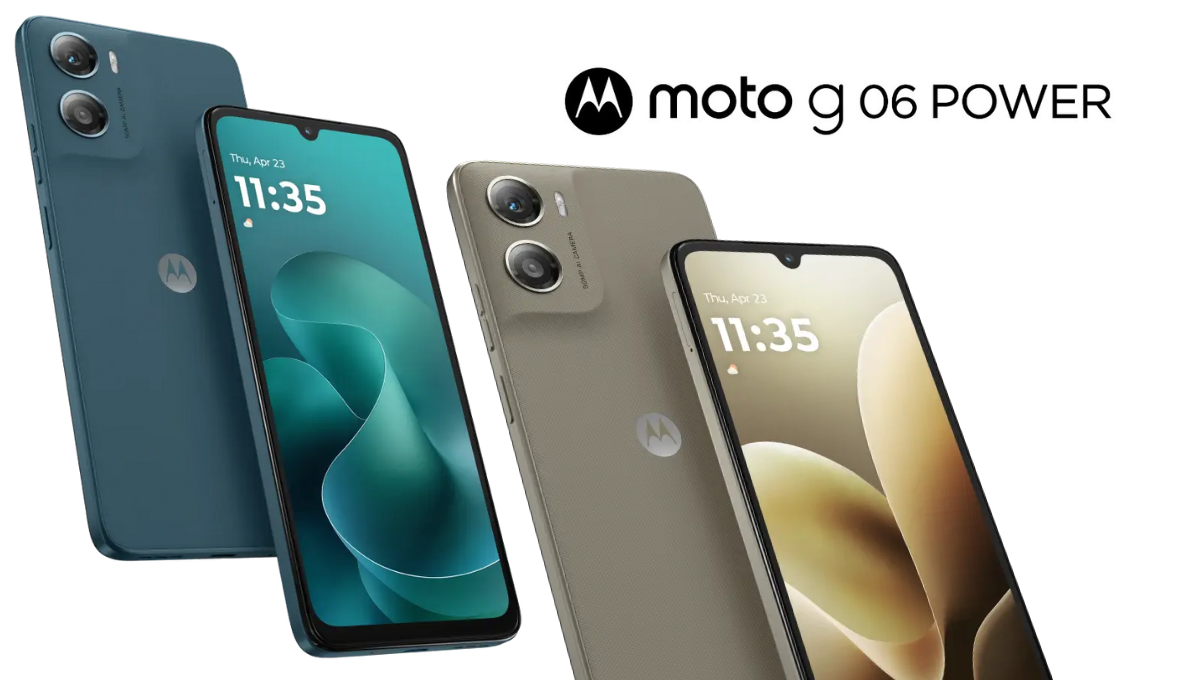 Moto G06 Power भारत में जल्द लॉन्च, मिलेगी 7000mAh बैटरी और 120Hz डिस्प्ले का दमदार कॉम्बिनेशन