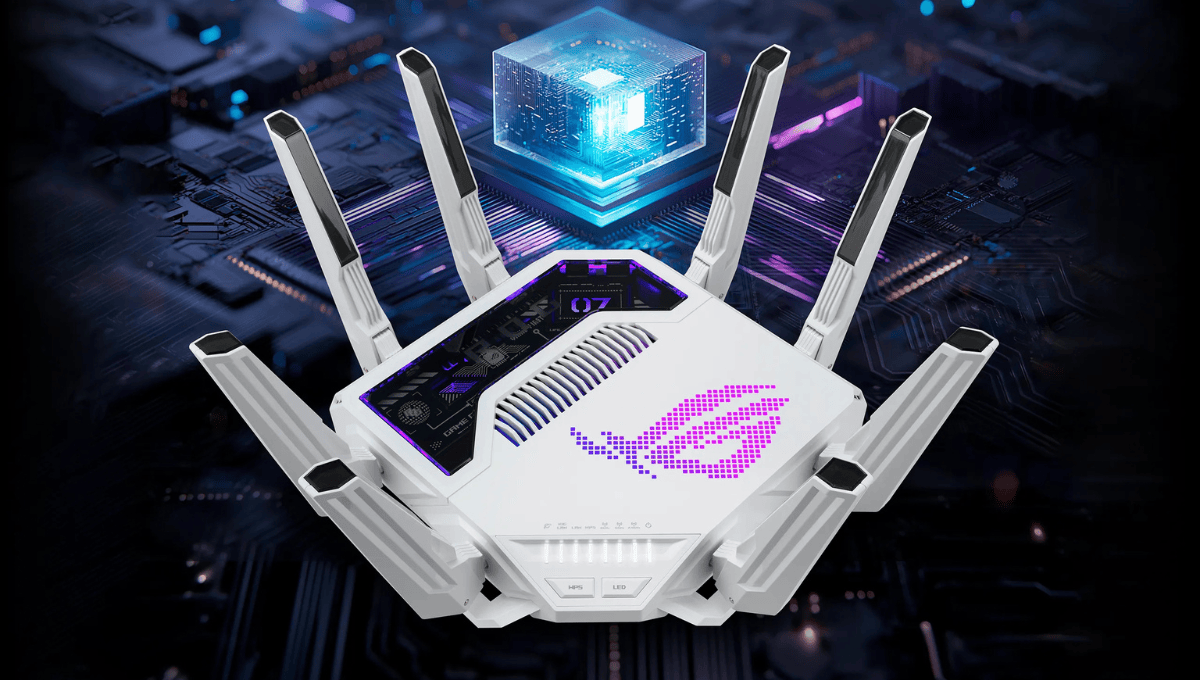 ASUS ने लॉन्च किया AI-पावर्ड WiFi 7 राउटर | ROG Rapture GT-BE19000AI