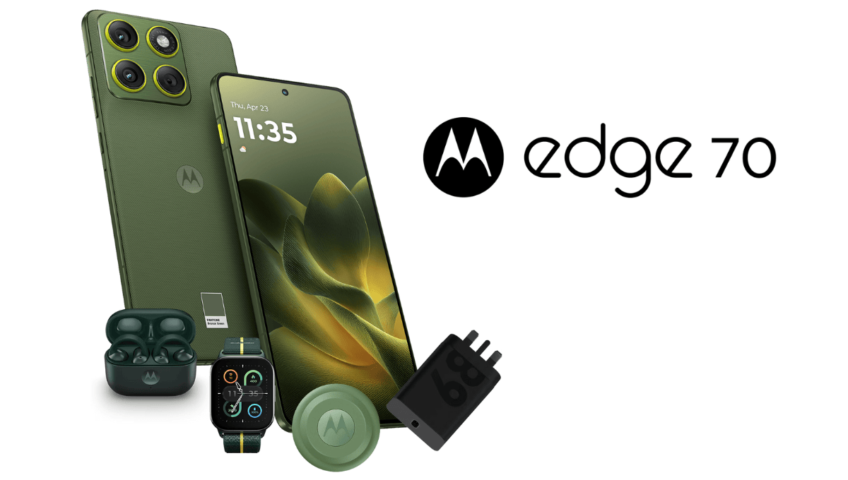 Snapdragon 7 Gen 4 चिपसेट और 5.99mm अल्ट्रा-स्लिम डिजाइन के साथ Motorola Edge 70 हुआ लॉन्च!