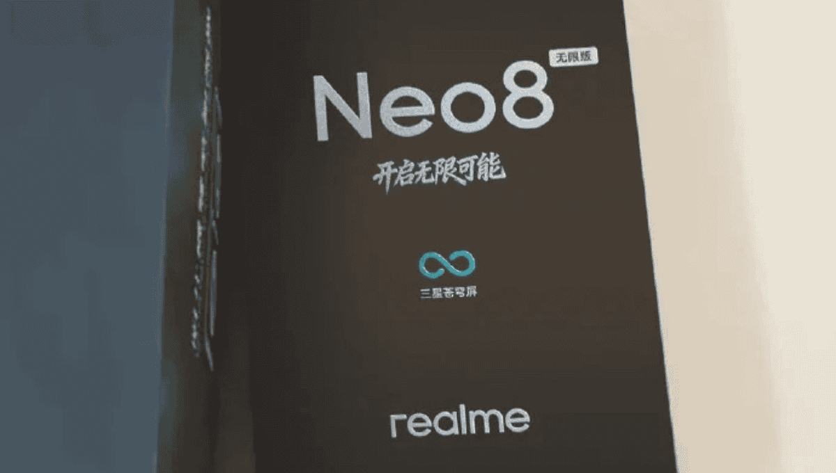 Realme Neo 8 Infinite Edition का डिस्प्ले होगा सेगमेंट में सबसे अलग!
