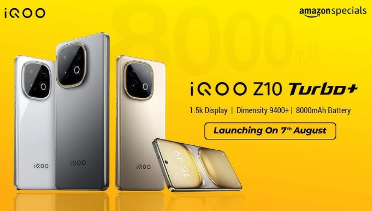 iQOO Z10 Turbo+ Antutu Score: X.26 मिलियन के पार, ब्रांड ने किए दमदार स्पेसिफिकेशन्स का खुलासा!
