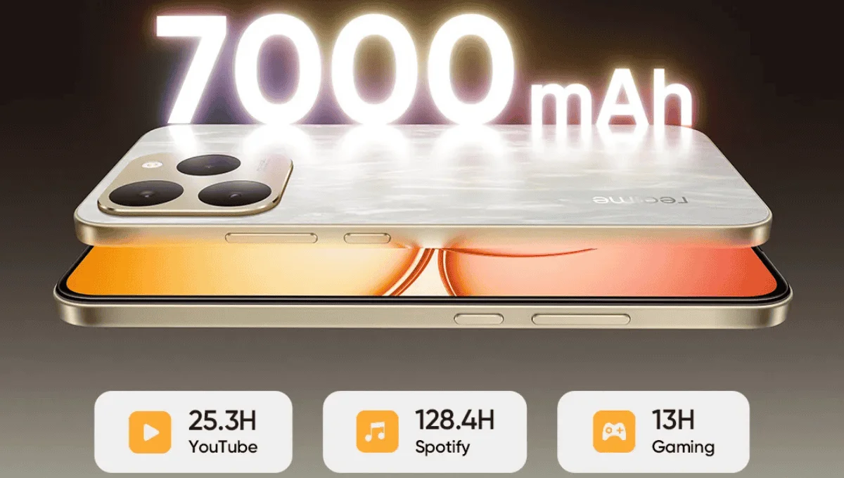 Realme 15T भारत में लॉन्च! 7000mAh बैटरी, 50MP कैमरा और दमदार फीचर्स के साथ आ रहा है नया स्मार्टफोन