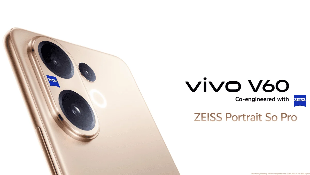 Vivo V60 Specifications: दमदार परफॉर्मेंस और प्रीमियम फीचर्स वाला स्मार्टफोन