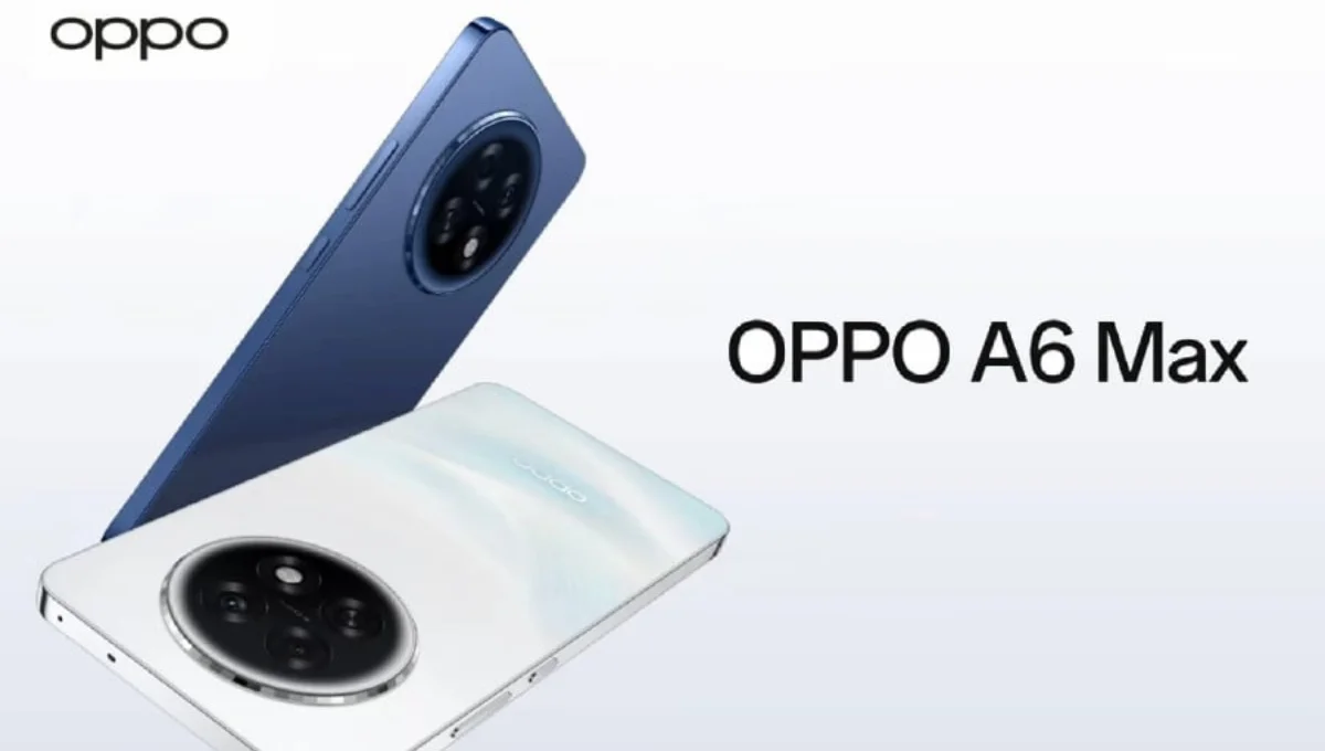 Oppo A6 Max चीन में लॉन्च, 7000mAh बैटरी और IP69 ड्यूरेबिलिटी के साथ सिर्फ ₹18,800 में