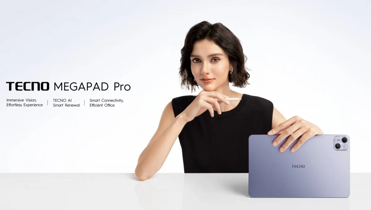 Tecno MegaPad Pro हुआ लॉन्च, साथ में यूरोप में Laptops की भी ही होगी धांसू एंट्री