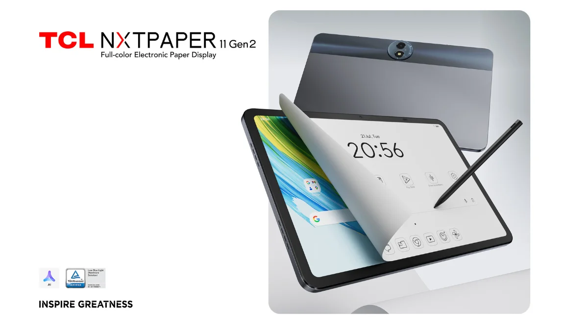 सिरदर्द और Eye Strain से छुटकारा! TCL Nxtpaper 11 Gen 2 आया धमाकेदार फीचर्स के साथ