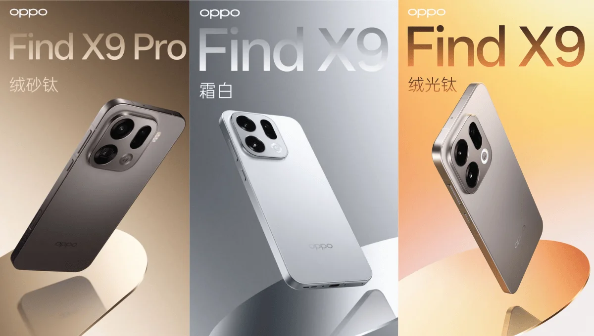 Oppo Find X9 Series Design, Colourways और Hasselblad कैमरा सेटअप हुआ रिवील
