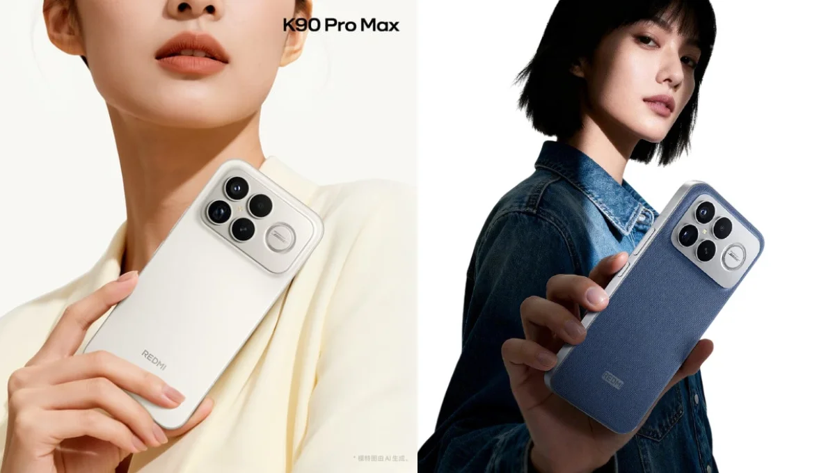 Redmi K90 Pro Max का डिज़ाइन हुआ रिवील: Bose Speaker और Snapdragon 8 Elite Gen 5 के साथ 23 अक्टूबर को होगा लॉन्च!