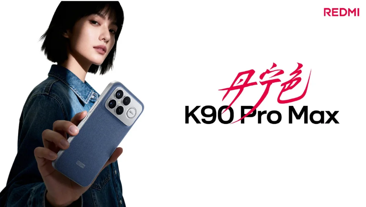 Redmi K90 Pro Max का डिज़ाइन हुआ रिवील: Bose Speaker और Snapdragon 8 Elite Gen 5 के साथ 23 अक्टूबर को होगा लॉन्च!