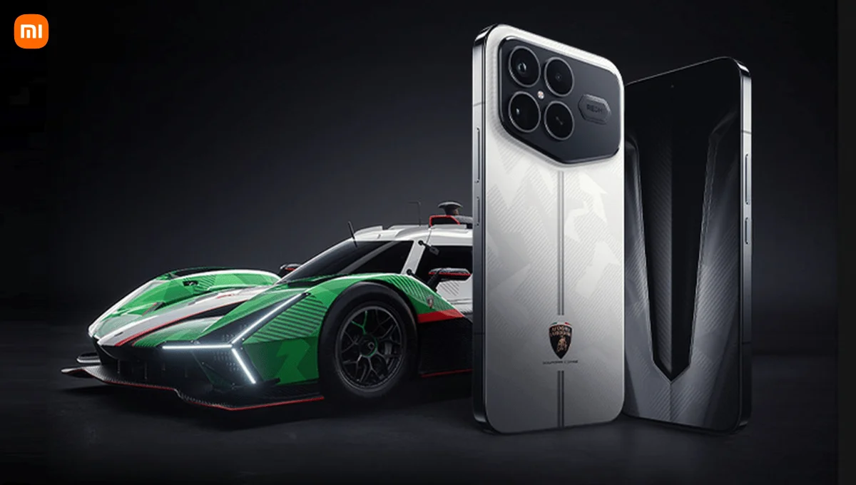 Redmi K90 Pro Max Champion Edition: First look at the stunning limited edition phone with Lamborghini Squadra Corse!