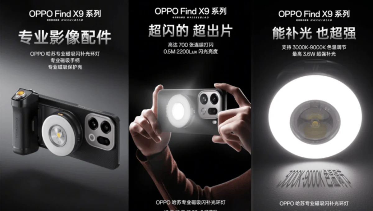 Oppo Find X9 Pro के लिए लॉन्च हुआ Hasselblad Professional Imaging Kit