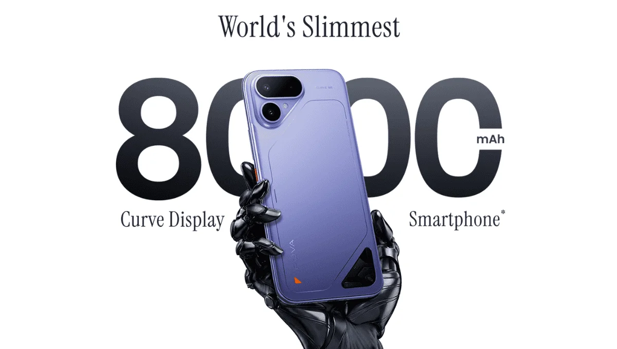केवल 7.42mm की अल्ट्रा-स्लिम बॉडी और 8000mAh बैटरी के साथ Tecno Pova Curve 2 5G हुआ लॉन्च!