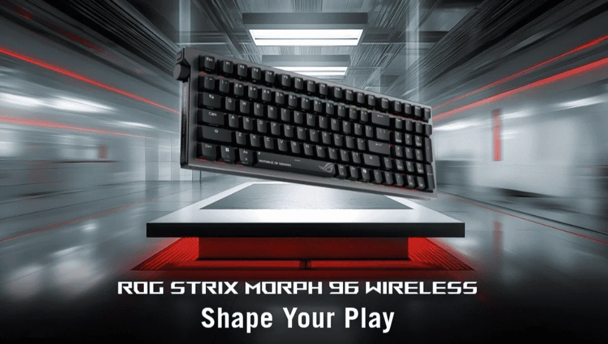 Aura RGB के साथ ई-स्पोर्ट्स गेमर्स के लिए नया प्रीमियम ASUS ROG Strix Morph 96 गेमिंग कीबोर्ड हुआ लॉन्च